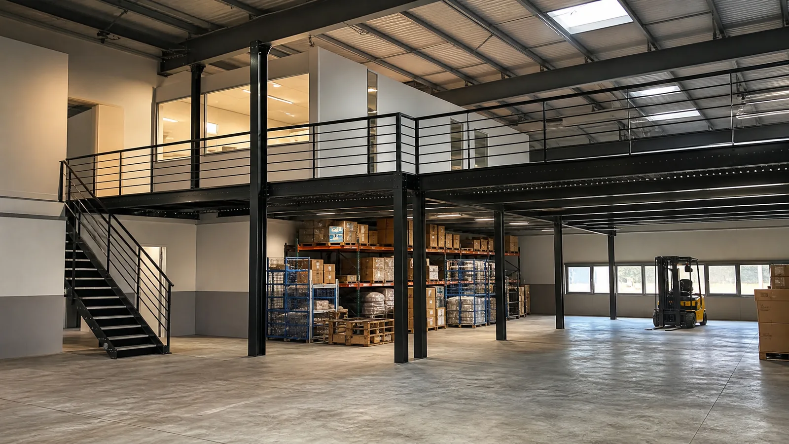 Mezzanines industrielles